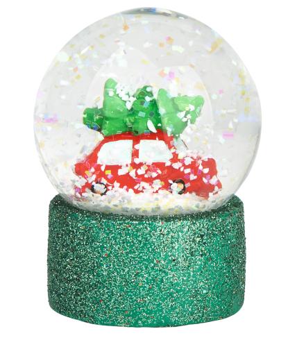 moses - Glitzer-Schneekugel Winterwunder Auto
